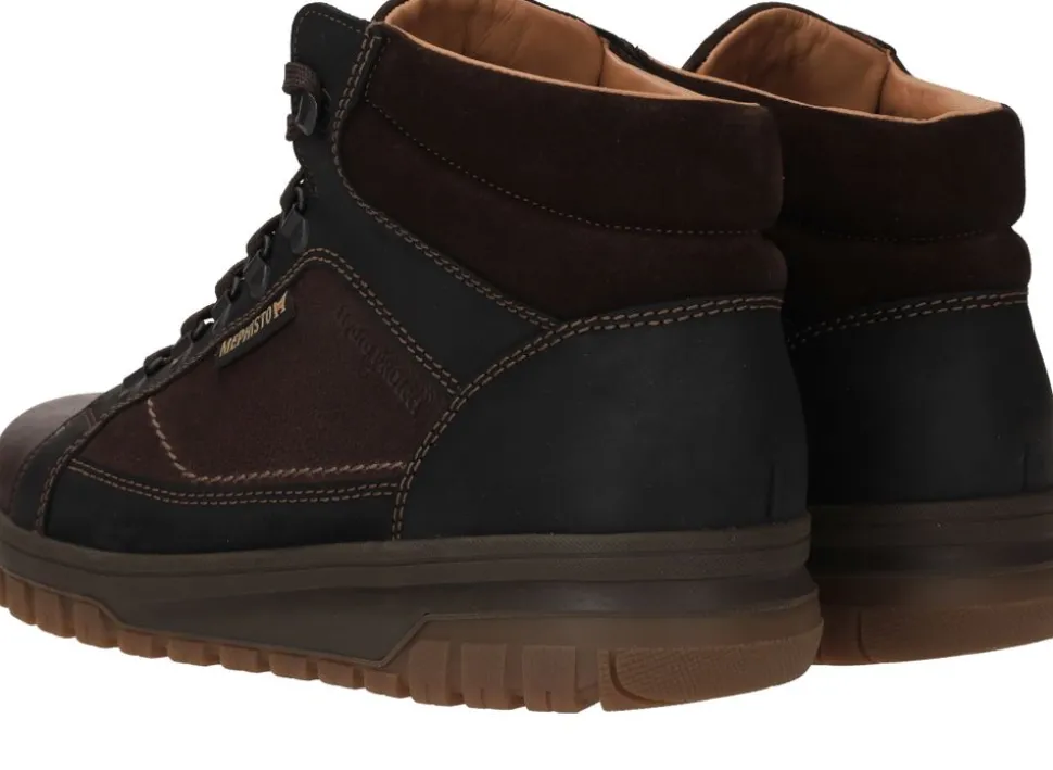 Mephisto Pitt Veterschoenen Bruin Heren