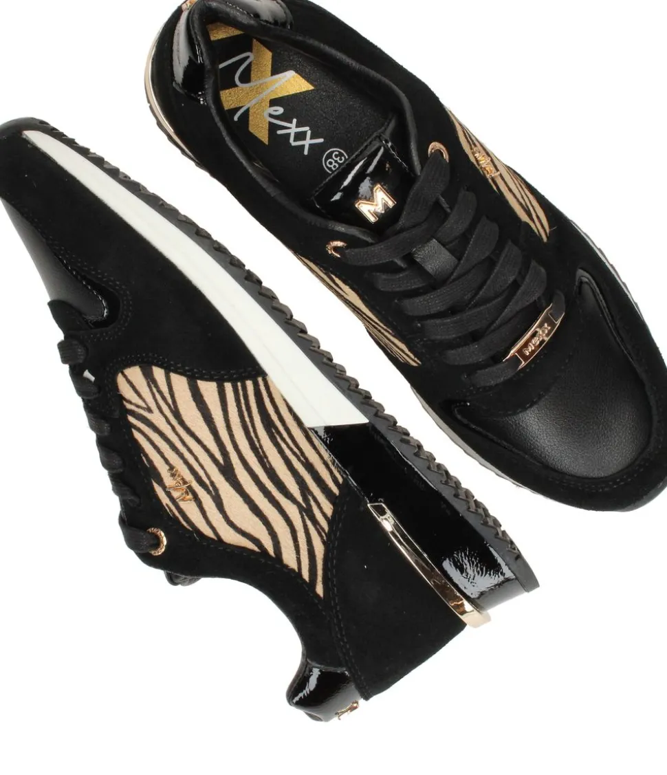 Mexx Fleur Sneakers Zwart Dames