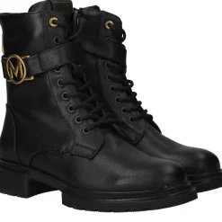 Mexx Kimberly Glad Veterboots Zwart Dames
