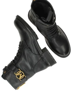 Mexx Kimberly Glad Veterboots Zwart Dames