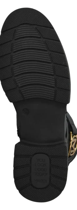 Mexx Kimberly Glad Veterboots Zwart Dames