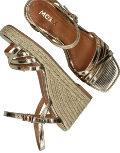 Mexx Noemi Sleehakken Goud Dames