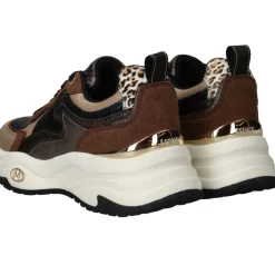 Mexx Palma Ora Sneakers Bruin Dames