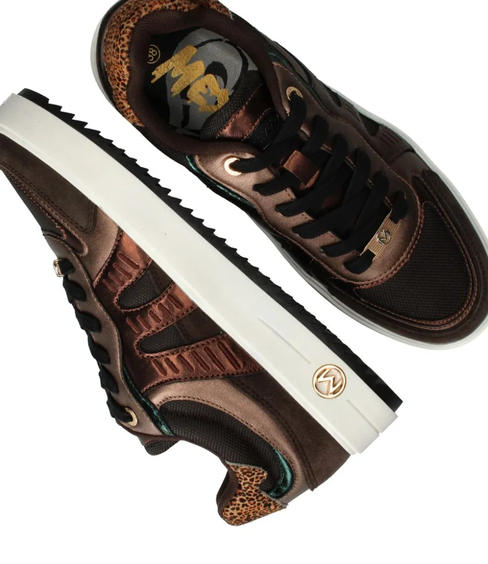 Mexx Persia Olli Sneakers Bruin Dames
