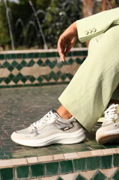 Mexx Racoon Sneakers Beige Dames