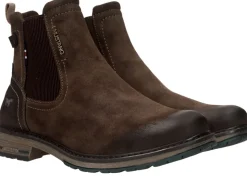 Mustang Chelseaboots Bruin Heren