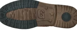 Mustang Chelseaboots Bruin Heren