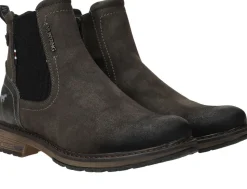 Mustang Chelseaboots Grijs Heren
