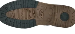 Mustang Chelseaboots Grijs Heren