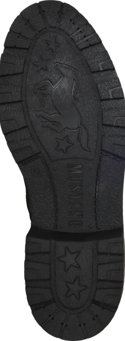 Mustang Chelseaboots Zwart Heren