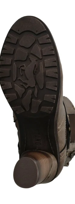 Mustang Enkellaarsjes Goud Dames