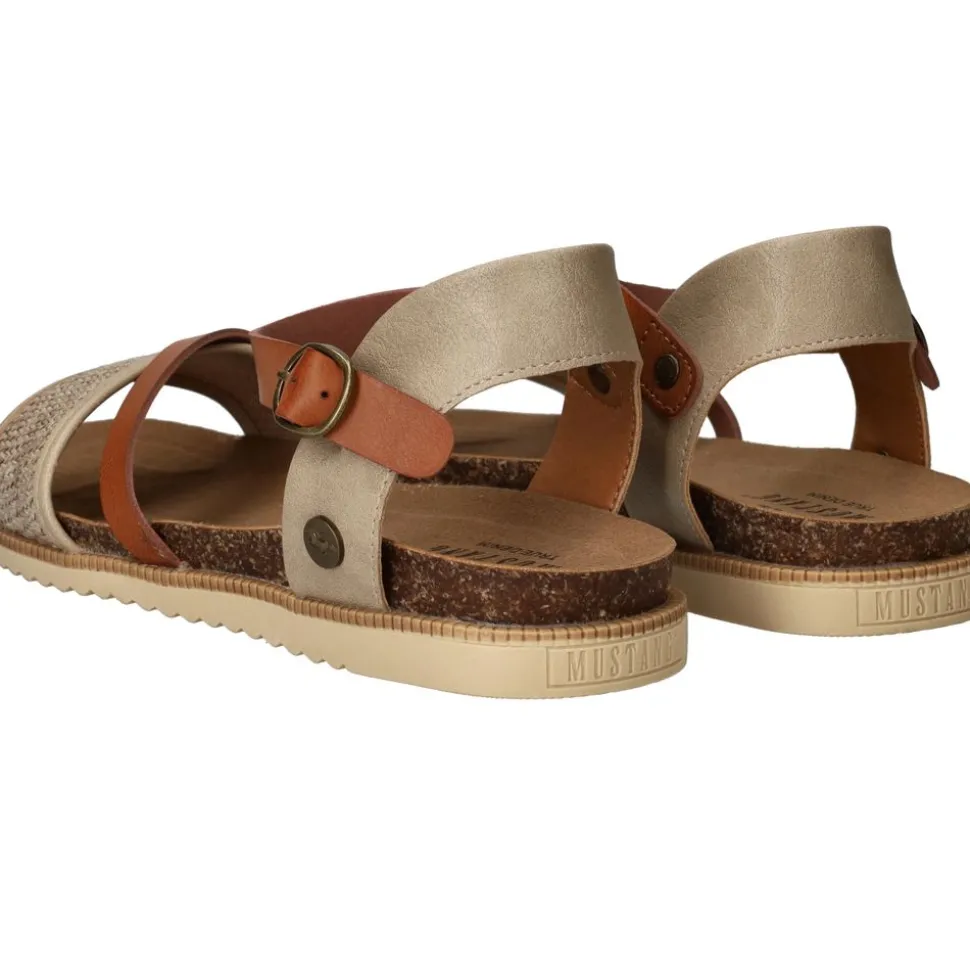 Mustang Sandalen Beige Dames