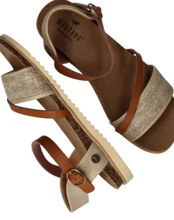 Mustang Sandalen Beige Dames