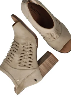 Mustang Sandalettes Beige Dames