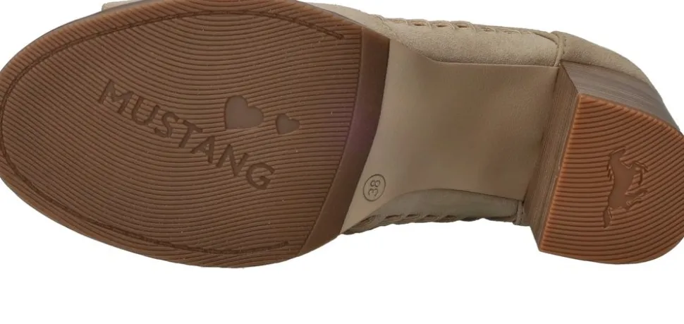 Mustang Sandalettes Beige Dames