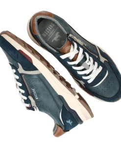 Mustang Sneakers Blauw Heren