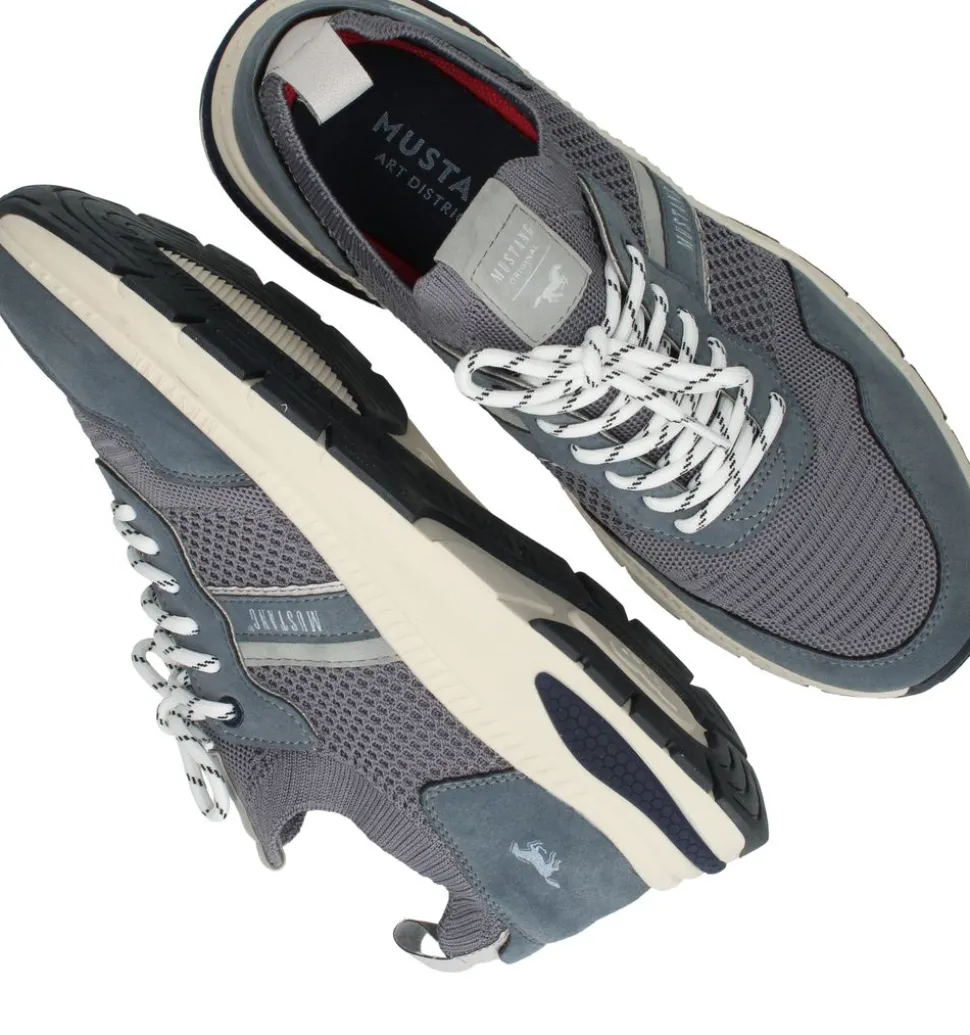 Mustang Sneakers Blauw Heren