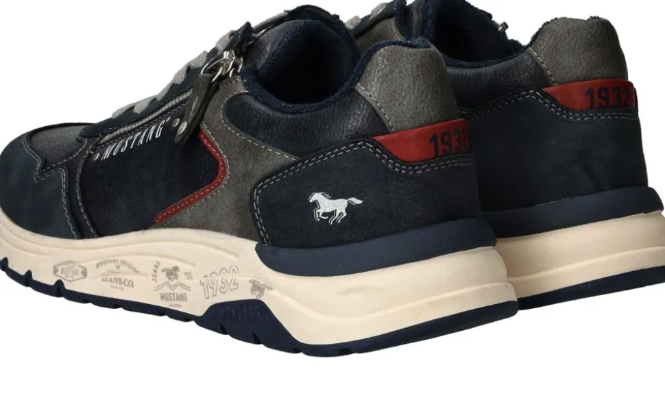 Mustang Sneakers Blauw Heren