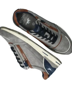 Mustang Sneakers Grijs Heren