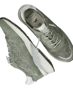 Mustang Sneakers Groen Dames