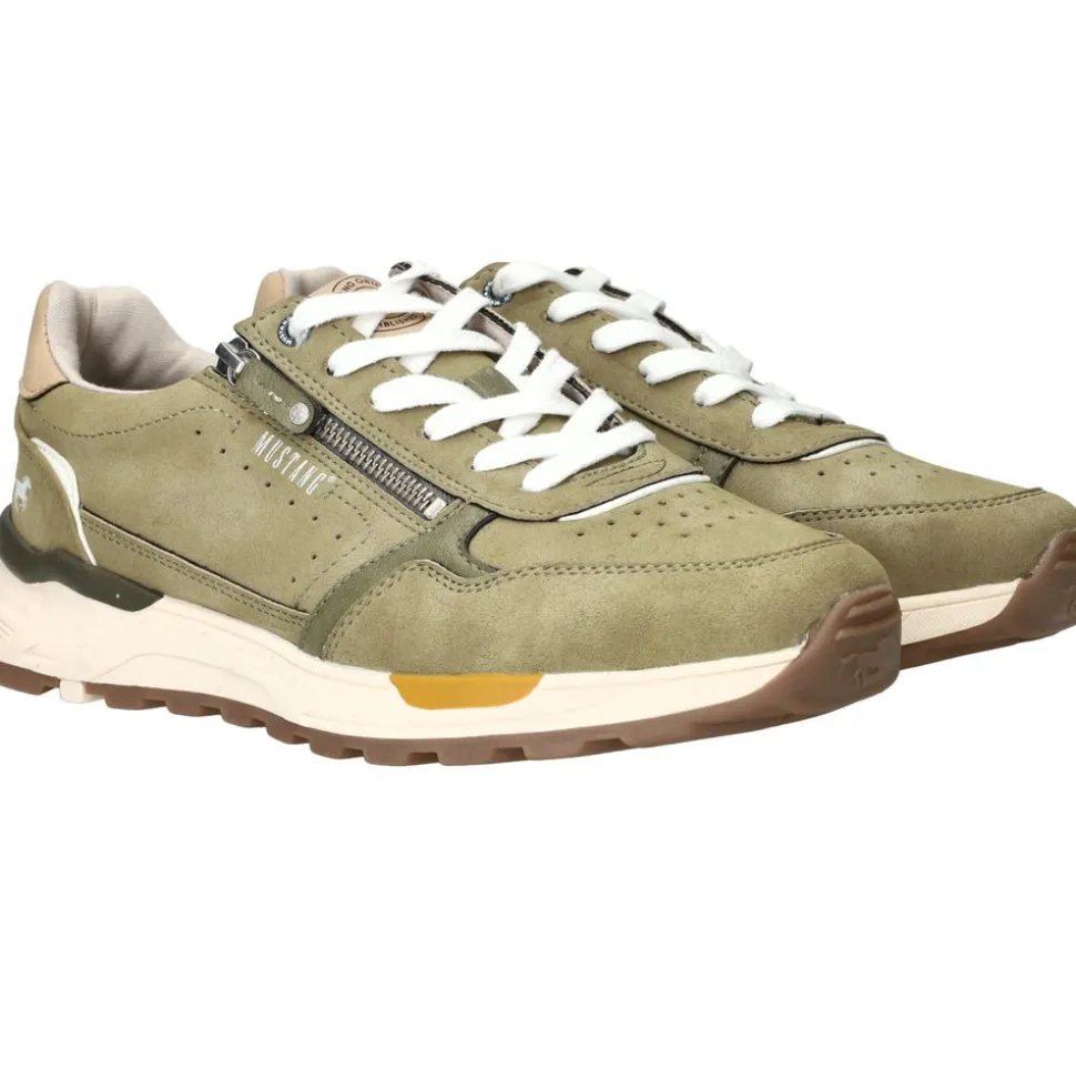 Mustang Sneakers Groen Heren