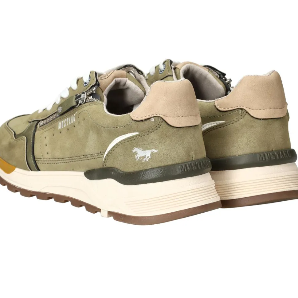 Mustang Sneakers Groen Heren
