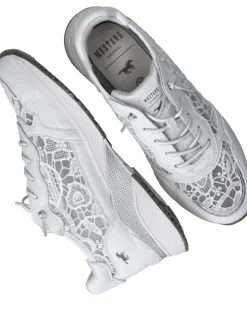 Mustang Sneakers Wit Dames