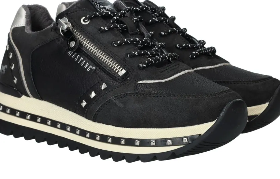 Mustang Sneakers Zwart Dames