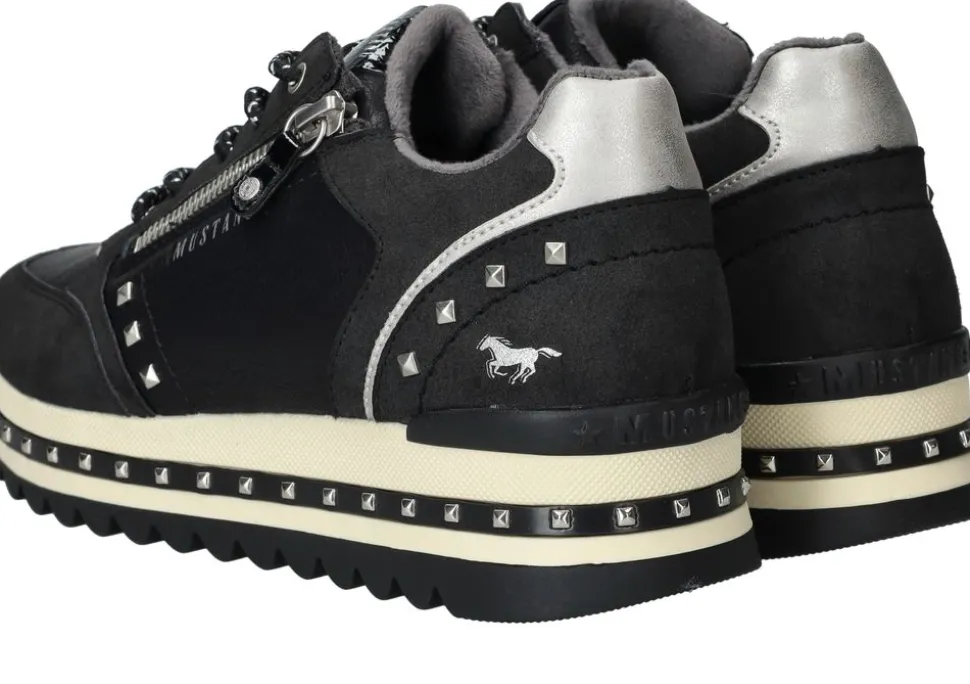 Mustang Sneakers Zwart Dames