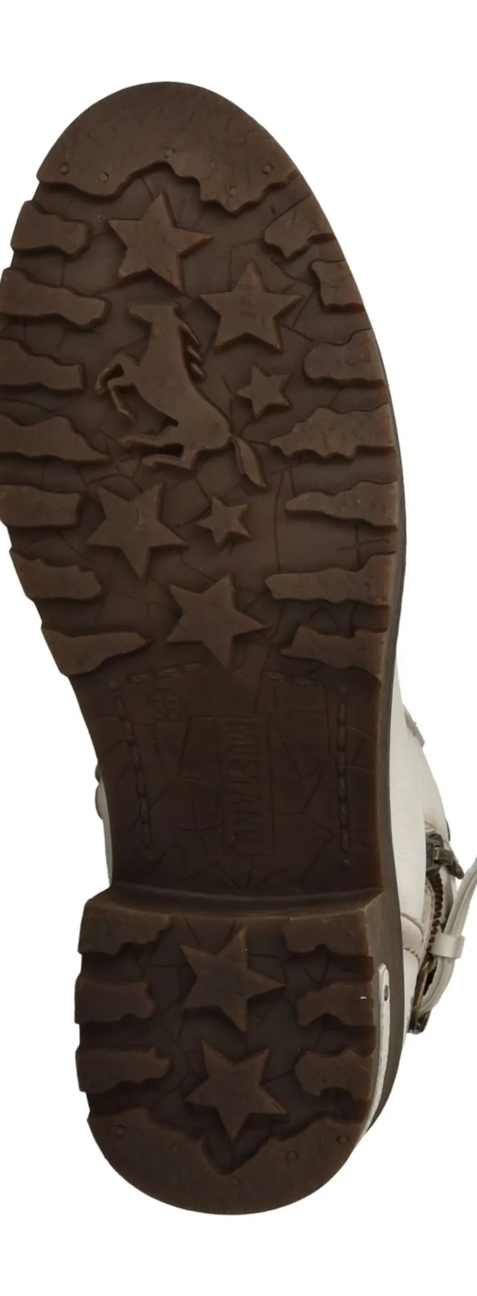 Mustang Veterboots Beige Dames