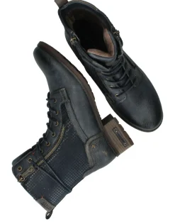 Mustang Veterboots Blauw Dames
