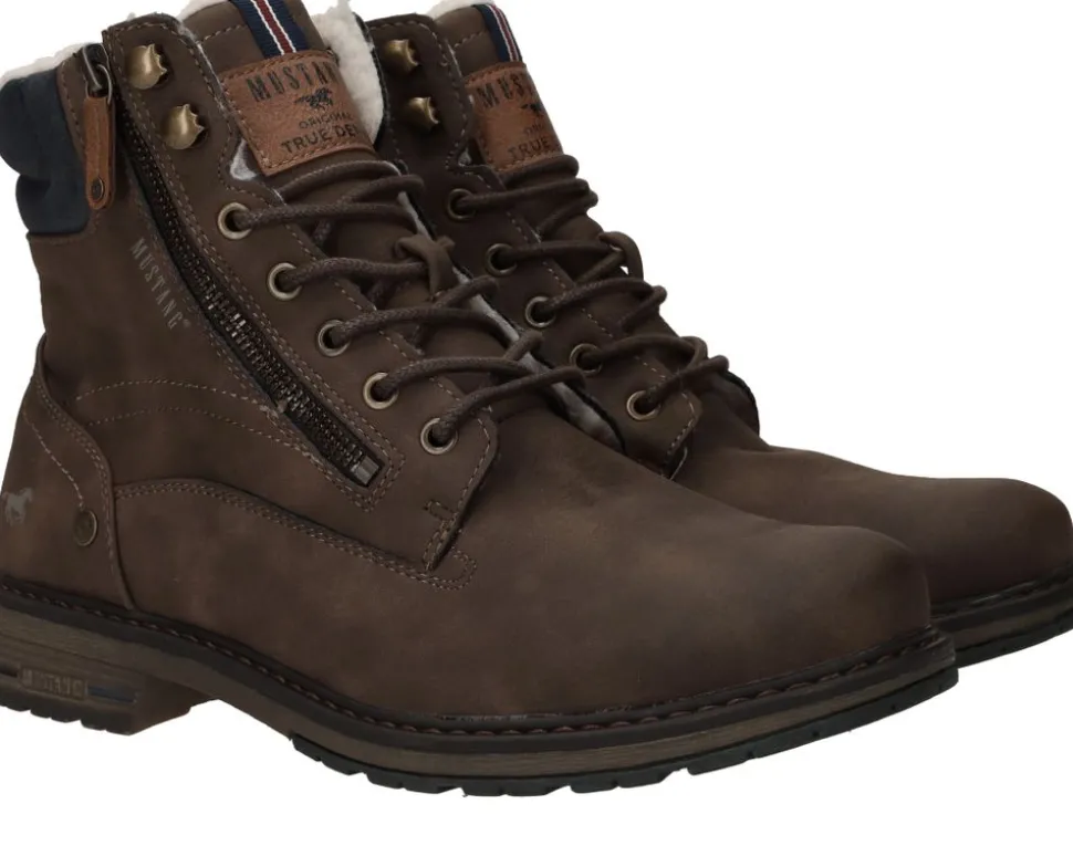 Mustang Veterboots Bruin Heren