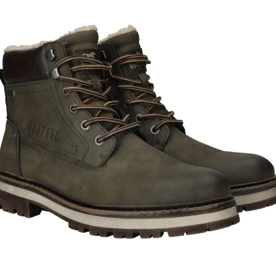 Mustang Veterboots Groen Heren