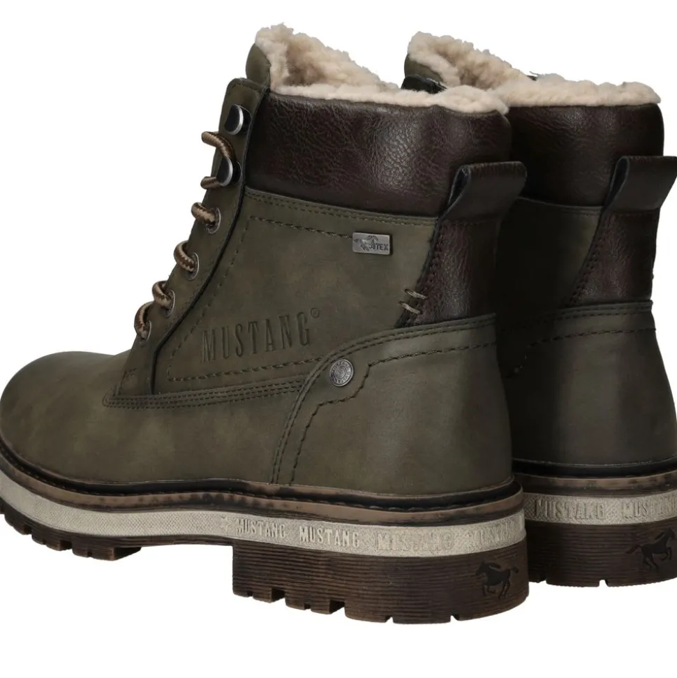 Mustang Veterboots Groen Heren