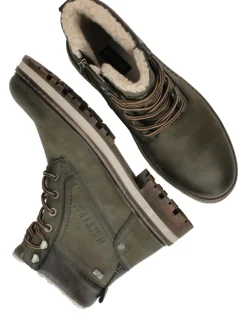 Mustang Veterboots Groen Heren