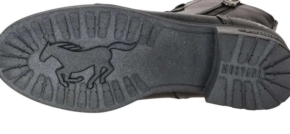 Mustang Veterboots Zwart Dames