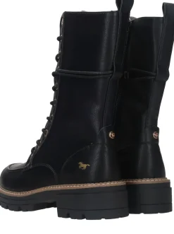 Mustang Veterboots Zwart Dames