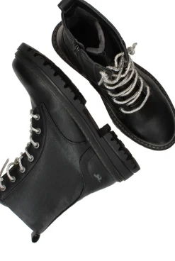 Mustang Veterboots Zwart Dames