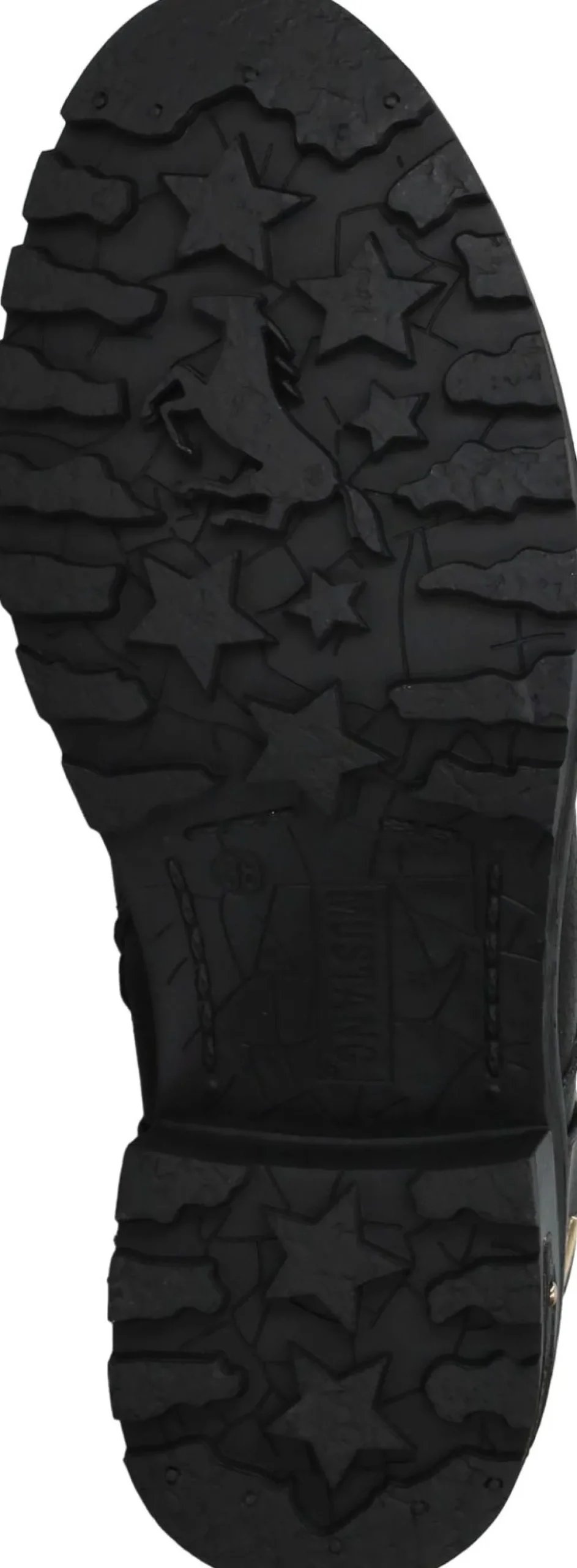 Mustang Veterboots Zwart Dames