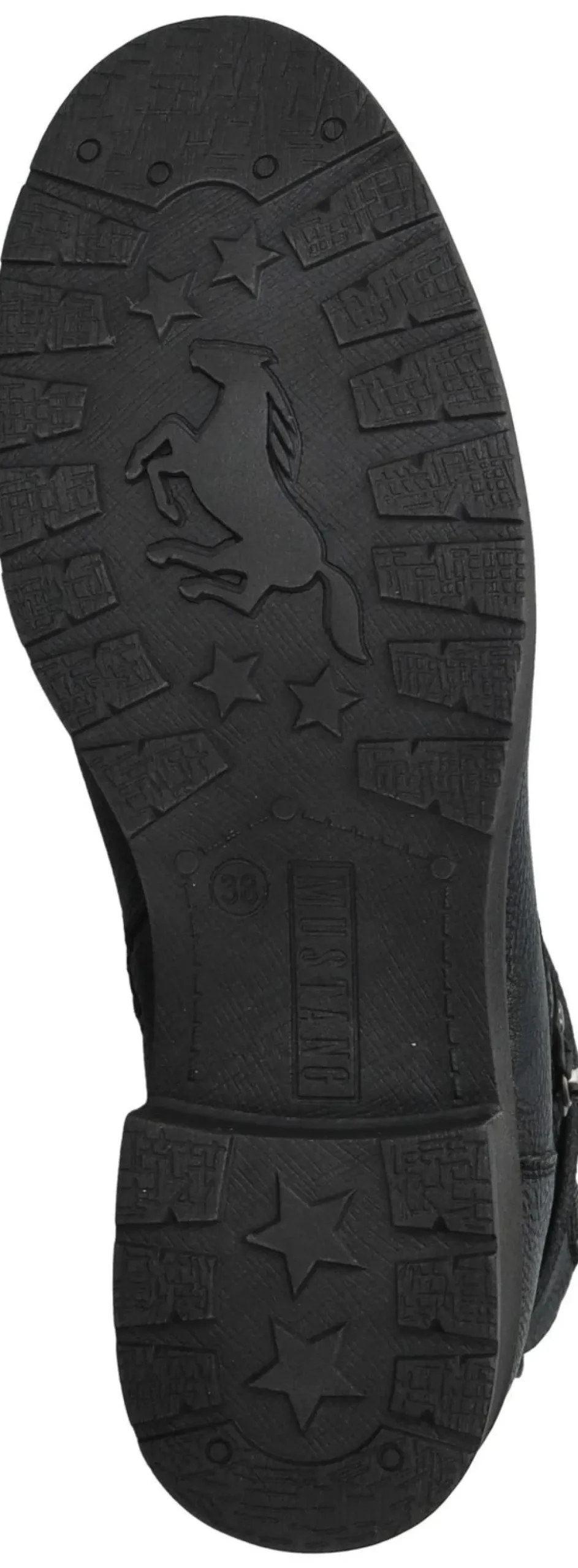 Mustang Veterboots Zwart Dames