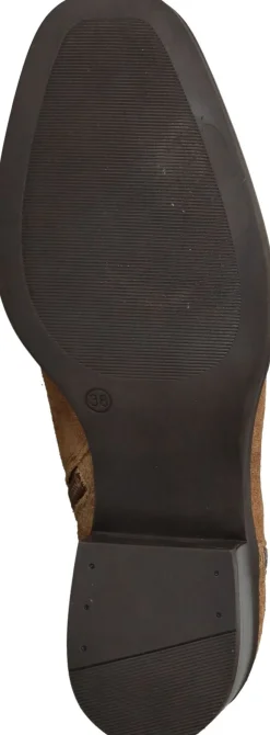 Piedi Nudi Enkellaarsjes Cognac Dames