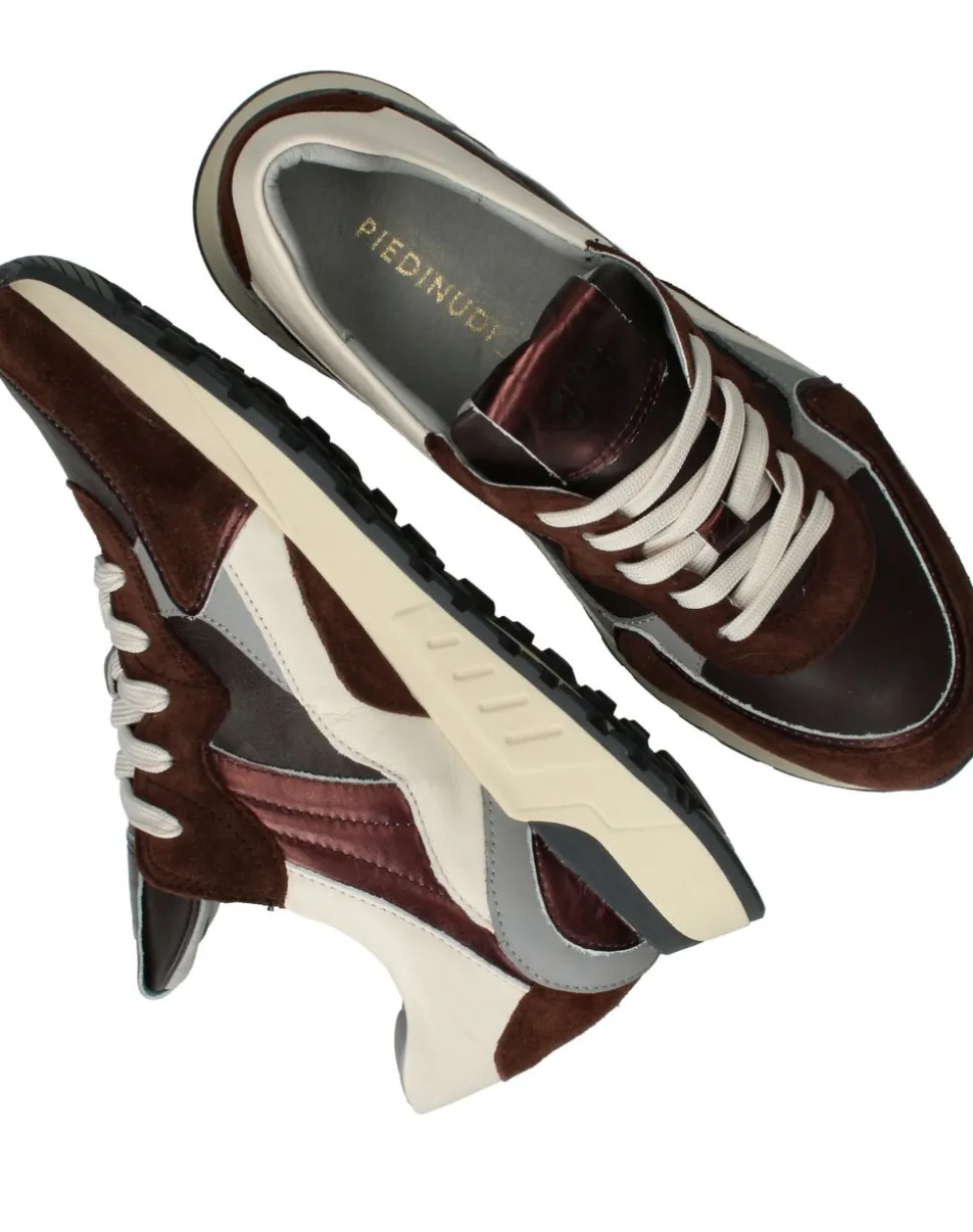 Piedi Nudi Sneakers Bruin Dames