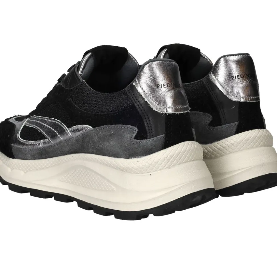 Piedi Nudi Sneakers Zwart Dames