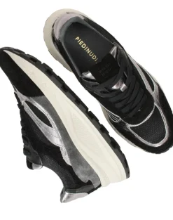 Piedi Nudi Sneakers Zwart Dames