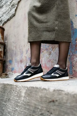 Piedi Nudi Sneakers Zwart Dames