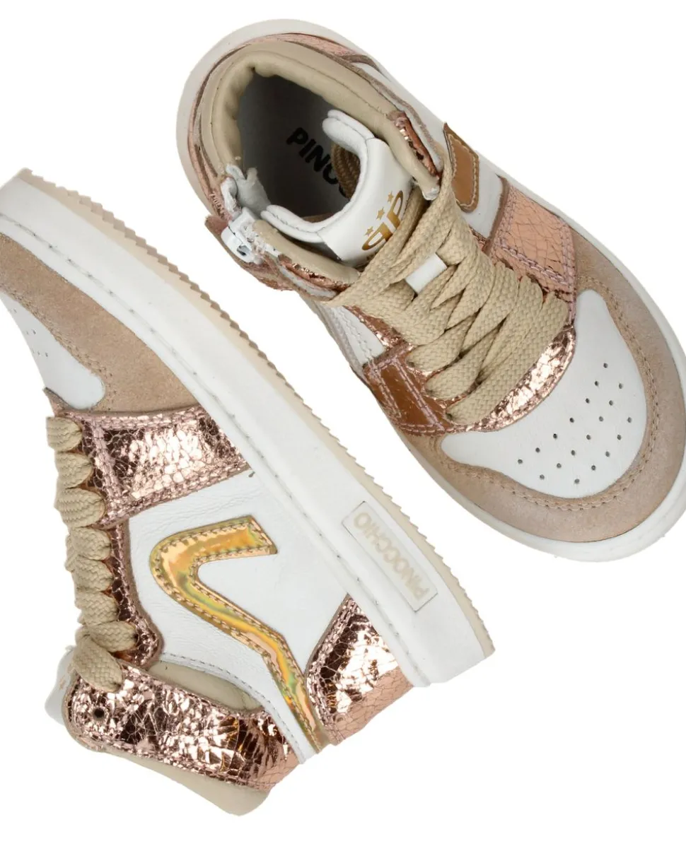 Pinocchio Sneakers Beige Meisjes