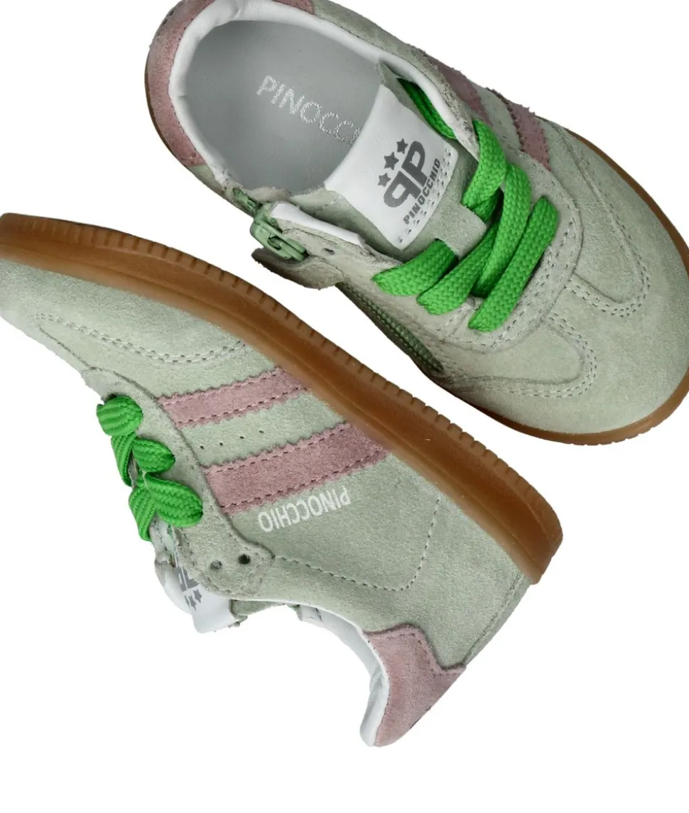 Pinocchio Sneakers Groen Meisjes