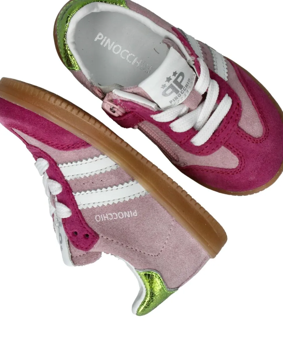 Pinocchio Sneakers Roze Meisjes