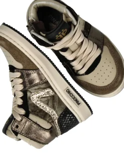 Pinocchio Sneakers Taupe Meisjes