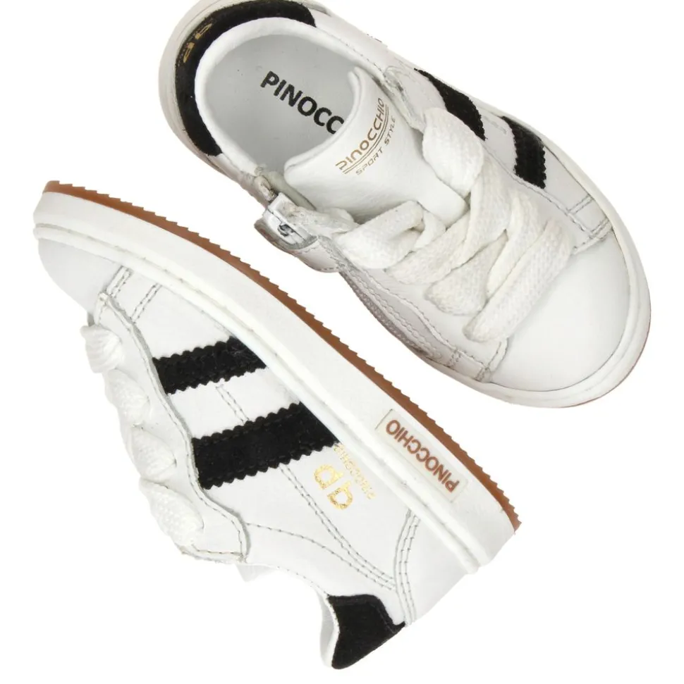 Pinocchio Sneakers Wit Jongens